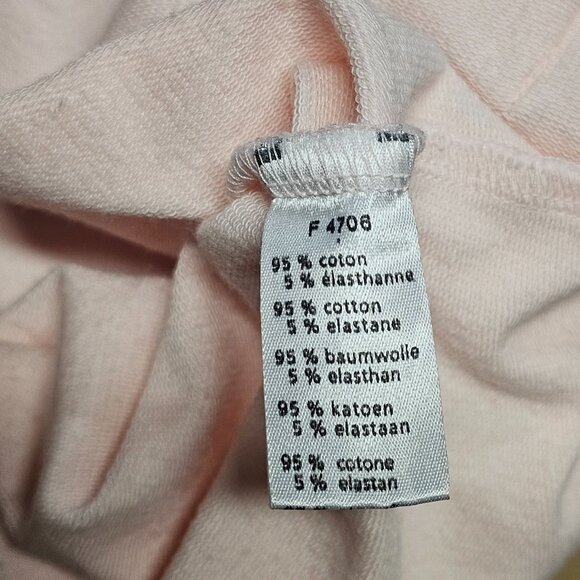 Lacoste Sport Hooded Fleece Pink Vest 40/Med - Picture 6 of 6